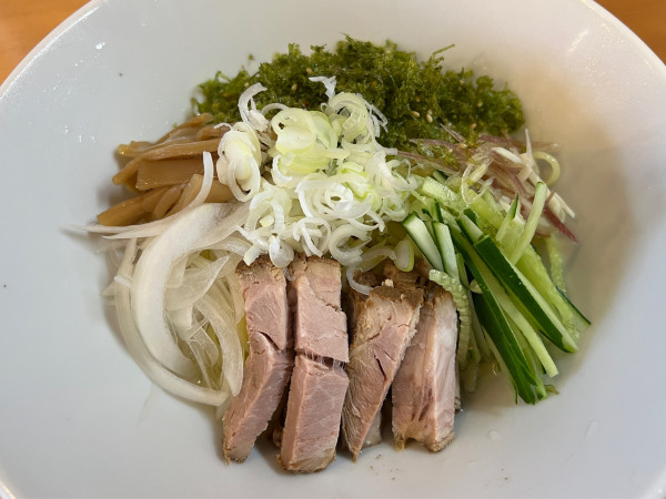 「冷やし塩わさび麺」@中華そば 大風亭の写真