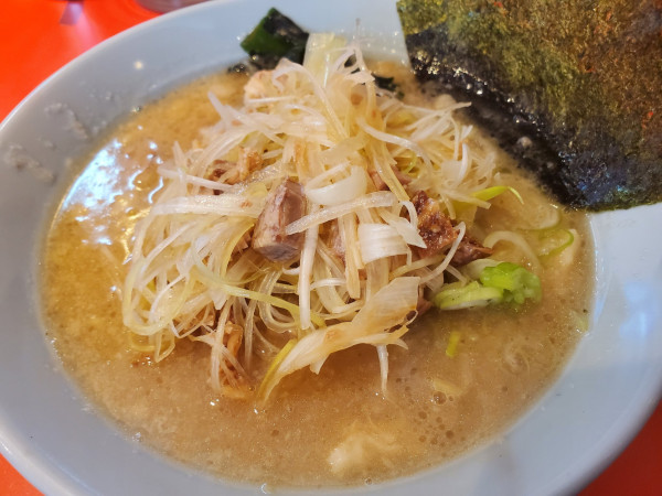 「ネギラーメン」@ラーメンショップ〇化 横浜店の写真