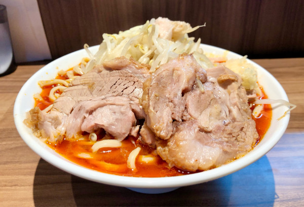 「辛麺1300円」@らーめん菊の写真