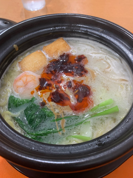 「麻辣湯(ラーメン麺)」@朝陽亭の写真