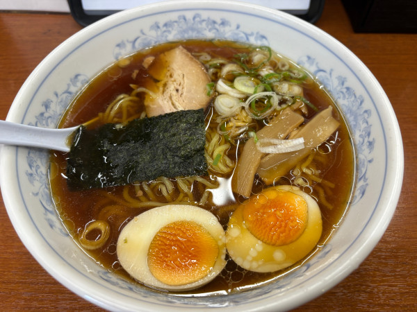 「味玉ラーメン　650円」@福しん 新大久保店の写真