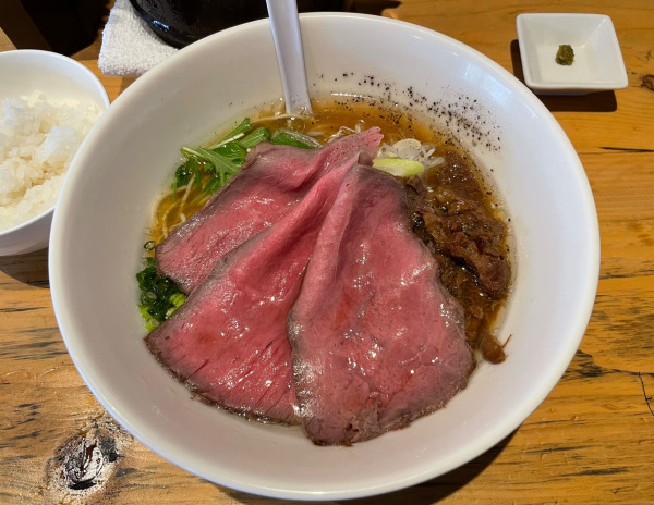 「特製牛骨麺」@麺屋 西川の写真