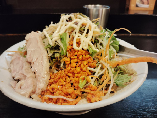 「冷やし中華 大」@麺とび六方 茅野店の写真