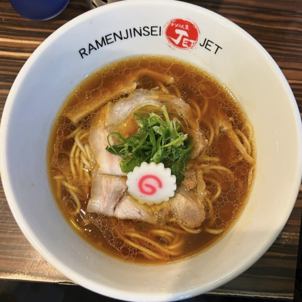 「チキンそば」@ラーメン人生 JET 福島本店の写真