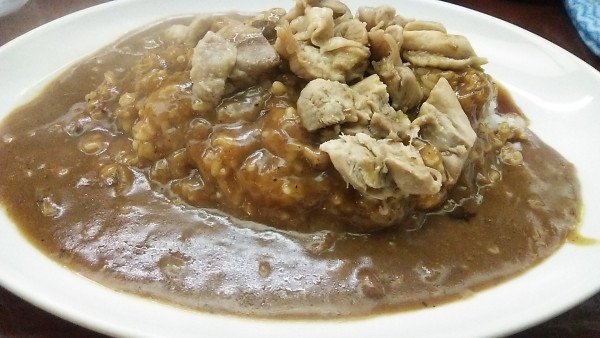 「新てりチキカレー 830円」@日乃屋の写真