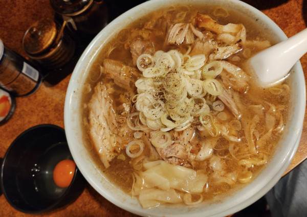 「かめちゃんらーめん【魚介増し】」@麺の蔵 かめだ屋の写真