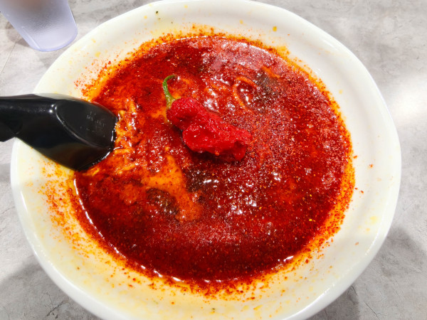 「END」@旨辛熟成味噌 麺屋アニキの写真