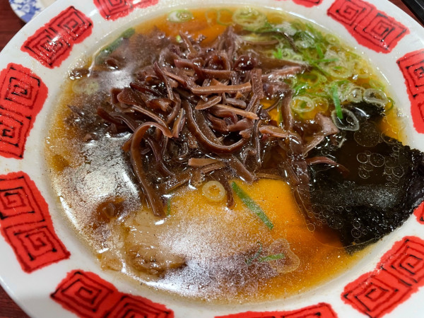 「バーミヤンラーメン、キクラゲ」@バーミヤン 横浜笹下店の写真