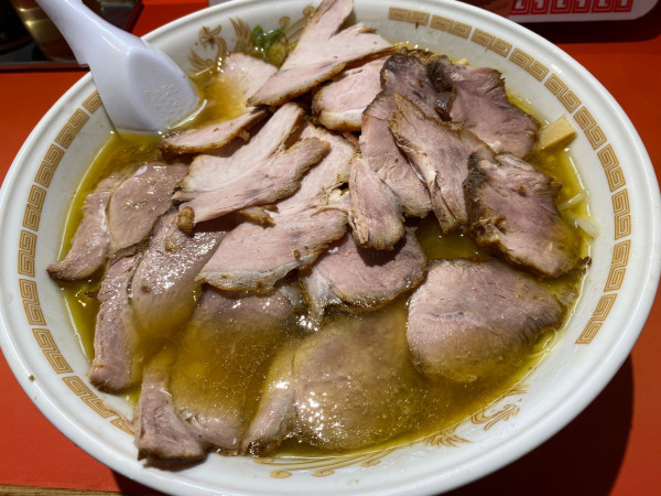 「チャーシュー麺＋ニンニク＋メンマ」@一龍の写真