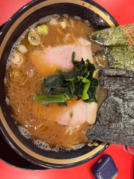 「朝ラーメン(並)780円」@横浜家系ラーメン 大輝家の写真