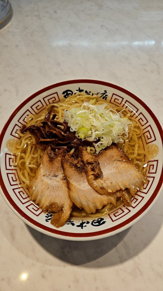 「冷かけ中華そば 大盛り」@中華そば専門 田中そば店 大宮別所店の写真