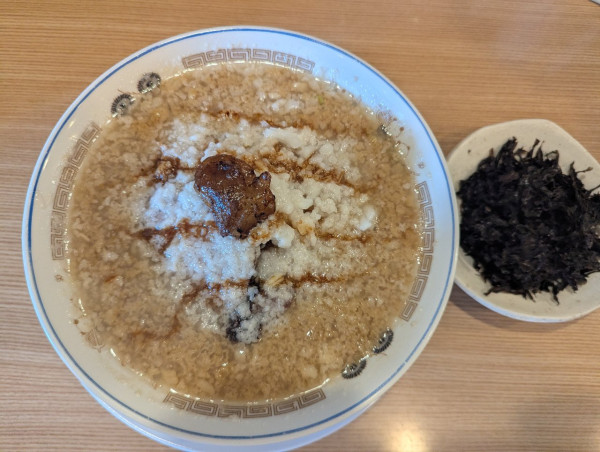「大脂並盛950円＋バラ海苔140円」@麺処 そら亭2の写真