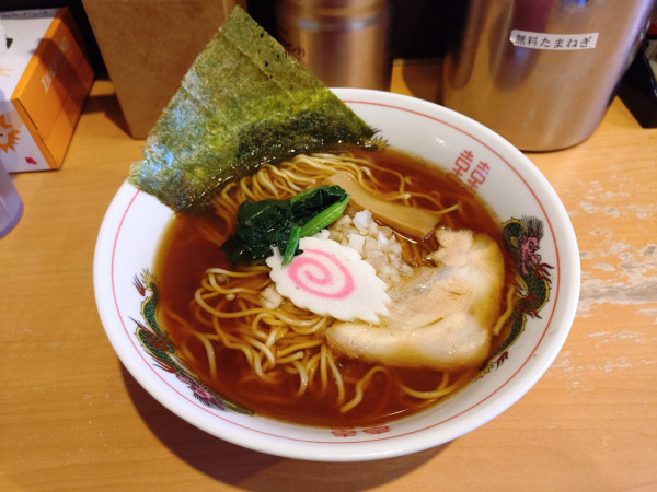 「ラーメン 500円」@中華そば 鈴乃家の写真