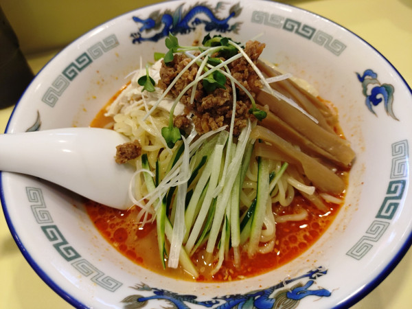 「冷し担々麺 1,160円」@手作り餃子ラーメン まる長の写真