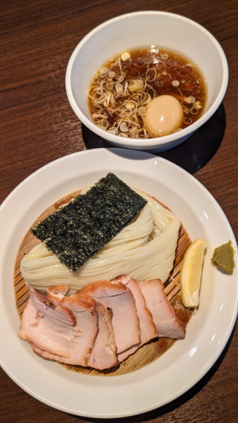 「特製焼豚つけそば」@支那そば かでかるの写真