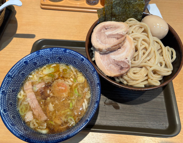 「特製つけ麺　中盛」@くり山の写真