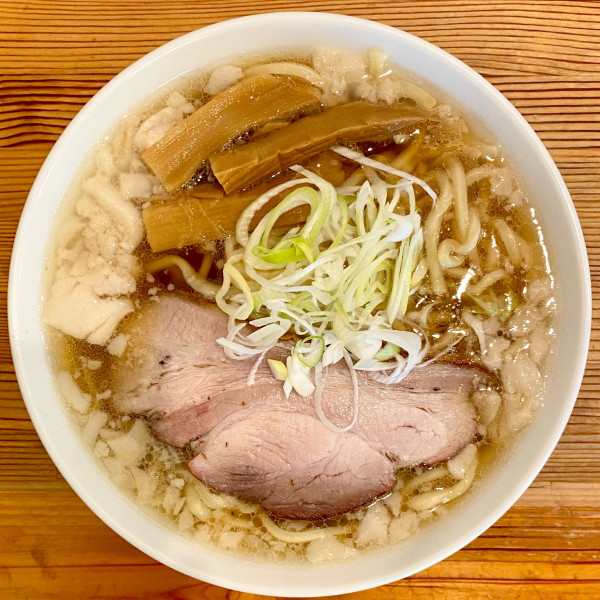 「らーめん ¥900円（背脂TP＋50円）」@らーめん餃子専門 一 HAJIMEの写真