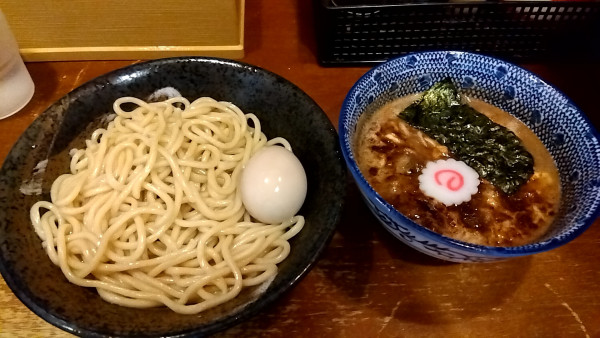 「味玉あつもり（１，１００円）」@つけめん 桜の如くの写真