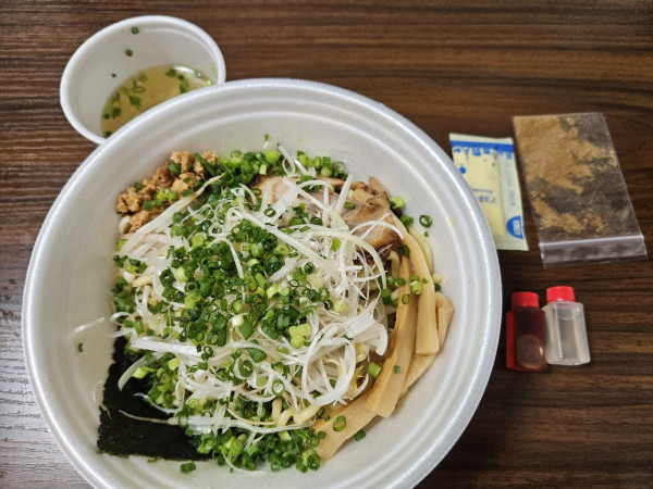 「甘辛ねぎまぜめん」@まぜめん91 神峰店の写真