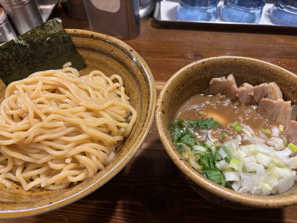 「ベジポタ煮干しじめ味玉肉増しつけ麺」@ベジポタつけ麺 えん寺の写真