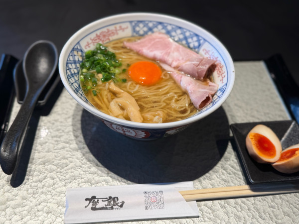「地鶏醤油」@鶏soba座銀 横浜西口店の写真