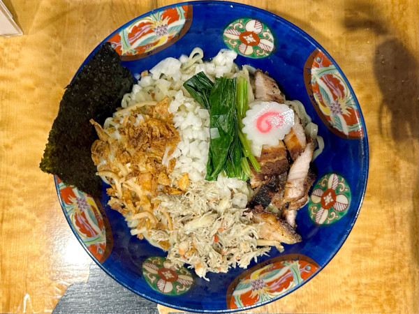 「★＜本日の裏そば＞ずわい蟹の冷やし混ぜそば🍜¥1,600」@塩そば 桑ばらの写真