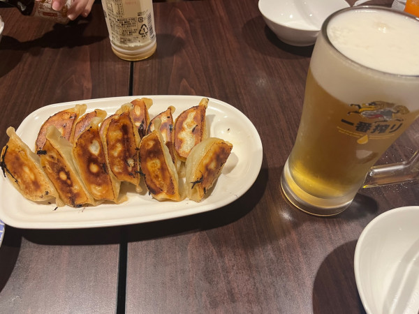 「W焼餃子」@バーミヤン 尾久店の写真