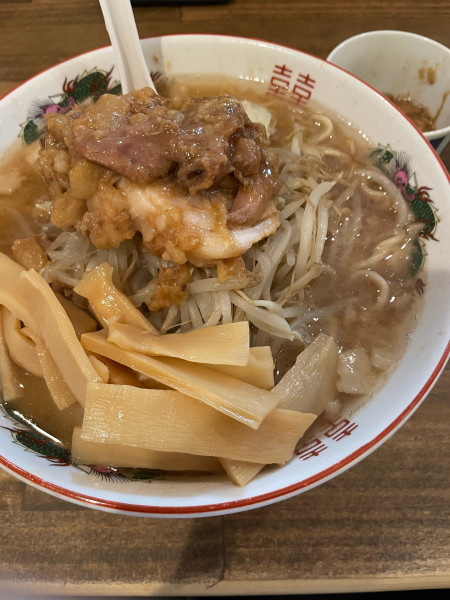 「ラーメン　1,100円」@男気らーめん アカギの写真