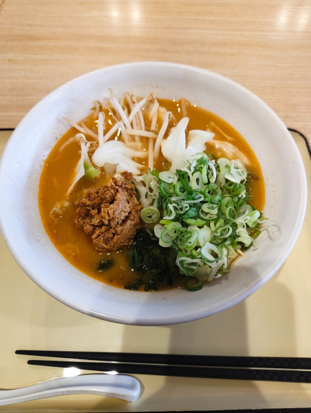 「信州味噌ラーメン」@信州味噌ラーメン なかせんどう 恵那峡SAの写真