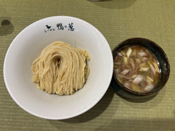 「鴨汁つけそば ¥1100」@らーめん 鴨to葱の写真
