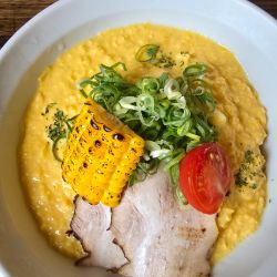 濃厚すぎる冷製コーンスープ和え冷麺　1000円