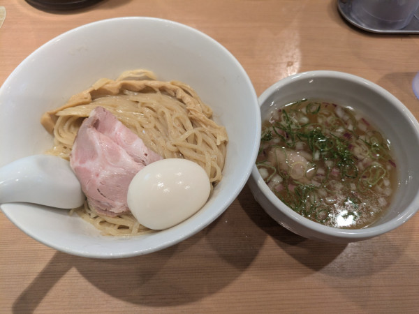 「味玉金目鯛つけ麺(1100円)」@金目鯛らぁ麺 鳳仙花 横浜店の写真