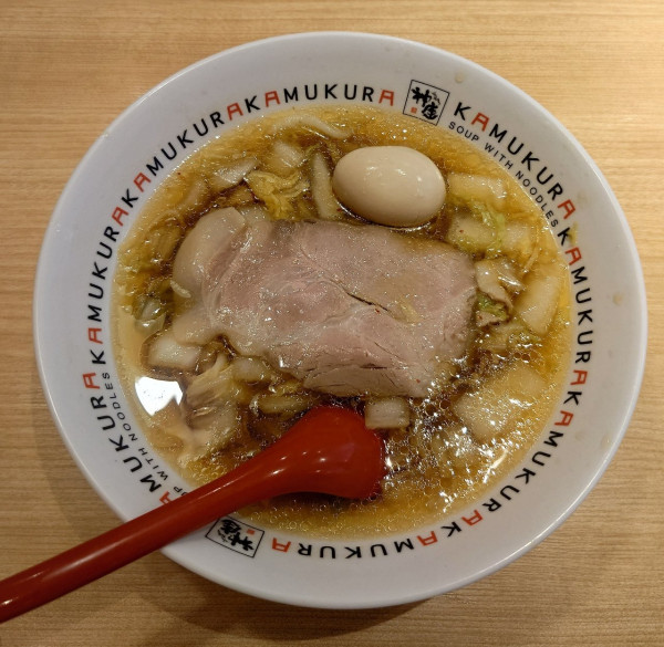 「煮玉子ラーメン(1000円)」@どうとんぼり神座 東京ドームシティ店の写真