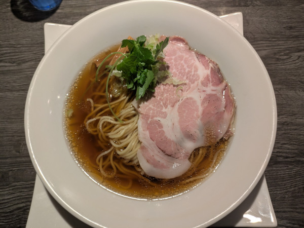 「中華そば＋麺大盛」@中華そば 鍾馗 長野店の写真