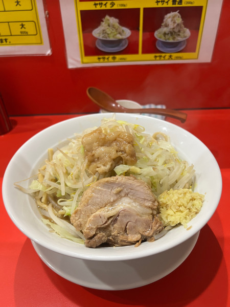 「ラーメン1050円」@ラーメン ノックアウトの写真