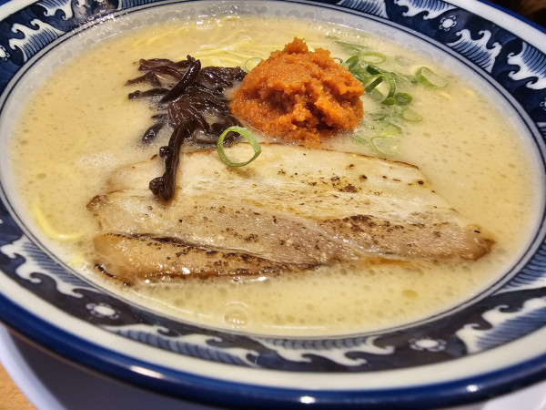 「明太豚骨ラーメン」@豚と小麦の写真