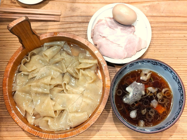 「特製平打ちざるそば」@かね田の写真