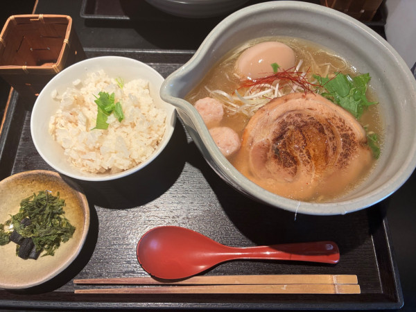 「塩ラーメン」@麺処 銀笹の写真