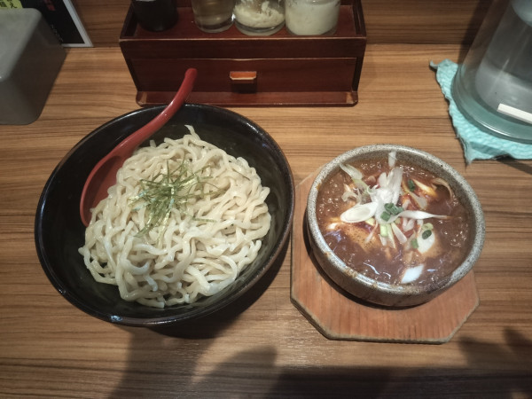 「肉つけ麺（大盛）」@麺屋 多伊夢の写真
