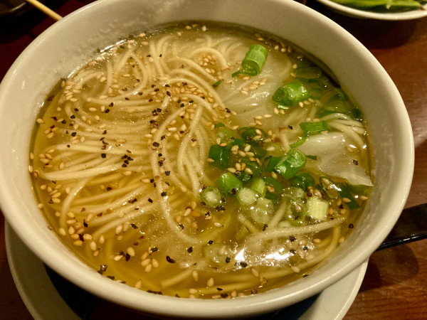 「とり塩らーめん」@備長扇屋 岩槻店の写真