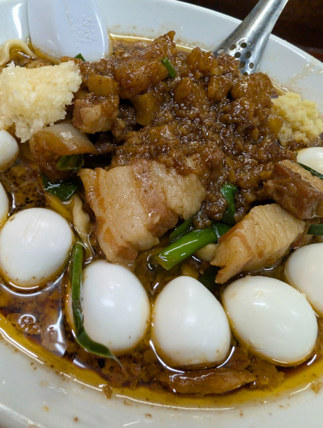 「スタ満セット・まさお3増し」@元祖スタミナ満点らーめん すず鬼の写真