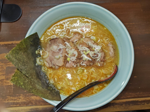 「味噌チャーシューメン  ﾒﾝﾏ抜き」@ラーメン勝ちゃんの写真