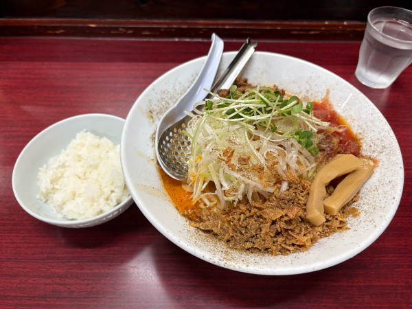 「すず喜冷やしトマト担々麺2025 + ちょこっとおい飯」@鶏こく中華 すず喜の写真
