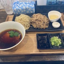夏季限定つけ麺三種の麺の合盛り
