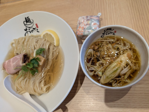 「つけ麺1300円」@麺 銀座おのでら 本店の写真
