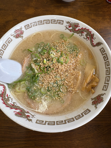 「メンマラーメン」@長浜ラーメン リキマルの写真
