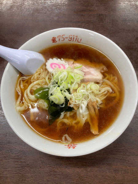 「ラーメン（醤油）」@手打ちラーメン 笹の写真