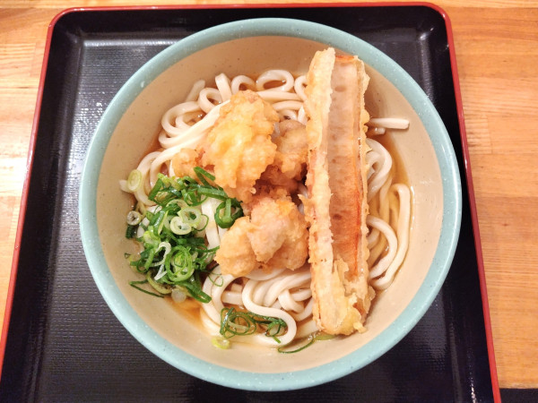 「冷「大」とりちくわ ぶっかけ 790円」@おにやんま 中目黒店の写真