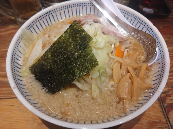 「野菜ラーメン」@ハッスルラーメンホンマ 日本橋浜町店の写真