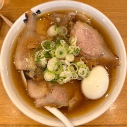 中華そば＋ゆで卵